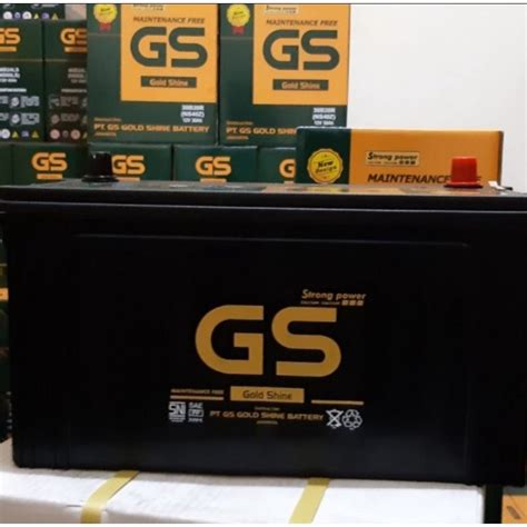 Jual AKI BATERAI KERING GS GOLDSHINE GENSET MOBIL TRUCK N100 95E41R 12V