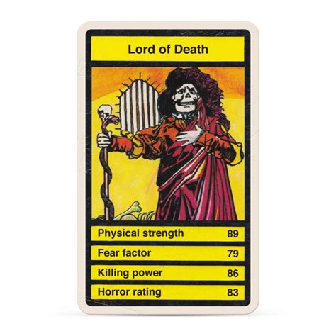 TOP TRUMPS - HORROR 1 RETRO LIMITED EDITION CARD GAME - One32 Farm toys and models