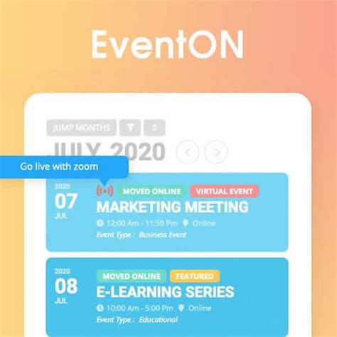Plugin Eventon Calendario Y Gestión De Eventos