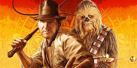 Indiana Jones Et Chewbacca De George Lucas Partagent Cette Connexion