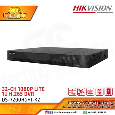 Dvr Hikvision Ch Ds Hghi K