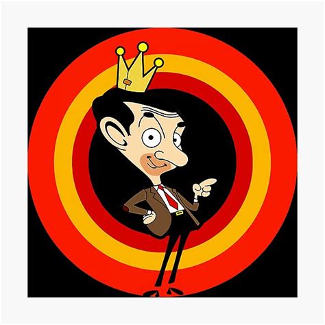 "mr bean cartoon" Photographic Print for Sale by alexamraz | Redbubble