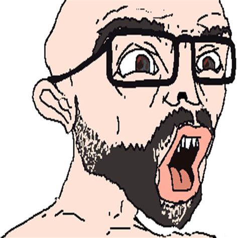 Naked Hand Drawn Soyboy Soy Boy Face Soyjak Know Your Meme