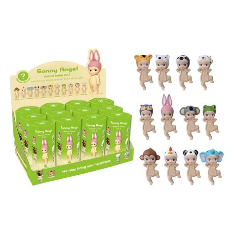 12pcs Sonny Angel Animal 1 Series Original Mini Figure Regular