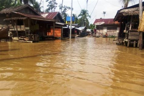 Sebaran Kawasan Yang Terendam Banjir Di Aceh Singkil