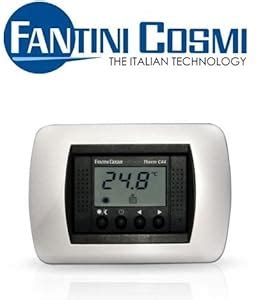 Termostato Ambiente Digitale Da Incasso Fantini Cosmi C44 Amazon It