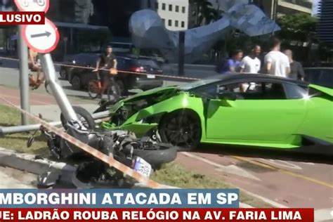 Distrugge La Lamborghini Dopo Aver Investito Un Ladro A S Paolo Mondo