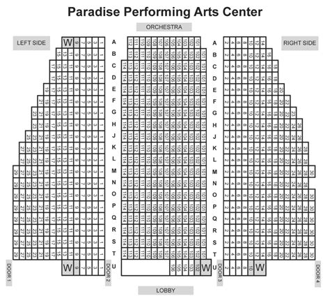 Ppac Seating Chart Seat Numbers | Cabinets Matttroy