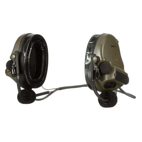 3m Peltor Comtac V Hearing Defender Headset Neckband Green Egunco