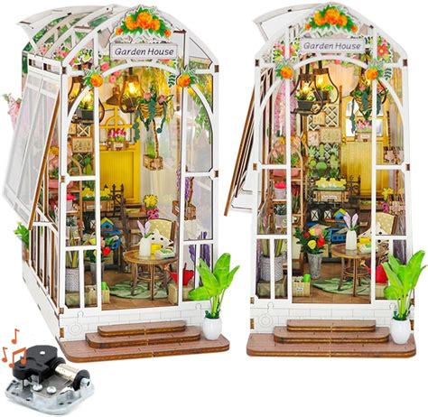 Amazon DIY Book Nook Kit DIY Dollhouse Booknook 3D Wooden Puzzle