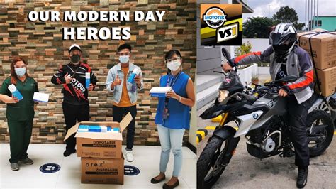 Giving Back Supporting Our Medical Front Liners│vs1 And Mototek Protection Youtube