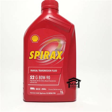 Jual Depan1 Oli Shell Spirax S2 G 80W 90 Transmisi Manual Gardan