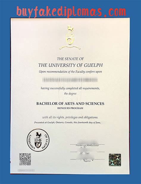 Fake University Of Guelph Degree Certificate For Sale Buy Fake