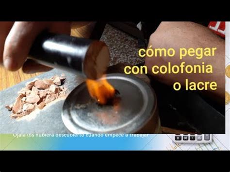 Como Pegar En Pasta Anillos En Lacre O Colofonia De Forma Segura