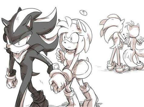 Shadamy Comics Shadamy Cortos Sonic Y Amy Dibujos Dibujos