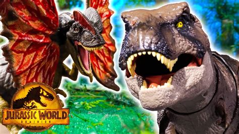 Epic Escapes From Hungry Dinosaurs Jurassic World Mattel Action