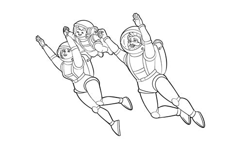 Superman Flying Coloring Pages
