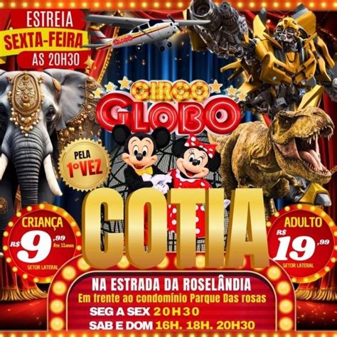 Circo Globo Produtor Eventos E Conte Dos Na Sympla