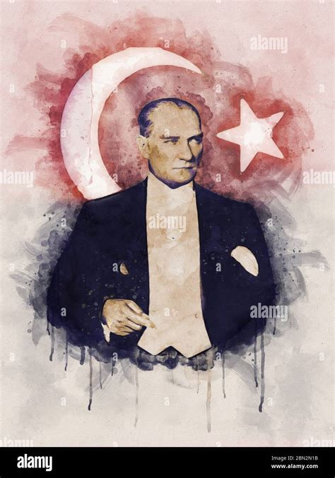 Mustafa Kemal Ataturk Portrait Hi Res Stock Photography And Images Alamy