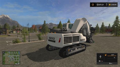 Liebherr 9200 V01 Fs17 Farming Simulator 17 Mod Fs 2017 Mod