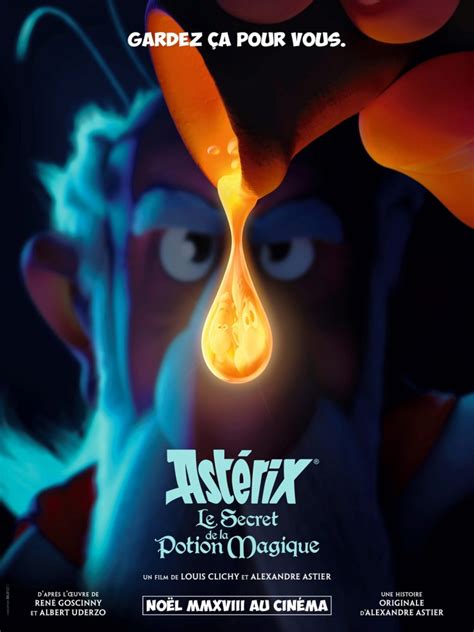 Affiche Du Film Asterix Le Secret De La Potion Magique Cinemaffiche