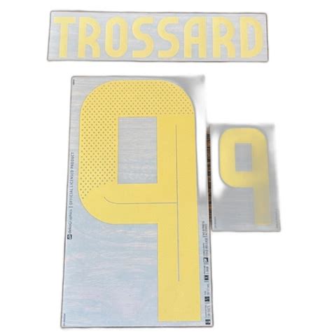 Jual Leandro Trossard 9 Belgium National Team Home Nameset Jersey