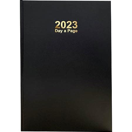 Agenda Giornaliera 2023 Rossa Similpelle Formato A4 21x30 Cm Penna