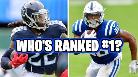 Ranking Top 10 Nfl Running Backs 2022 Youtube