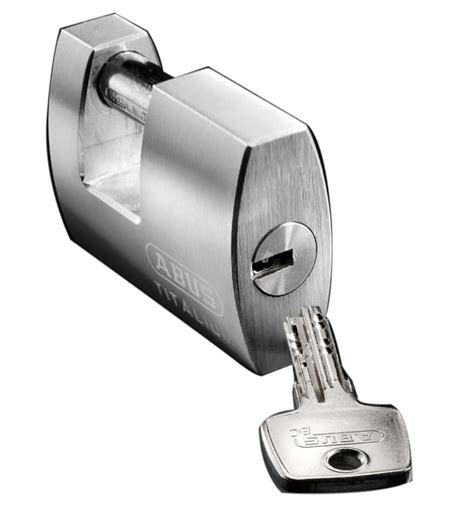 98TI 70 KA 7568 ABUS ABUS Key Weatherproof Titanium Safety Padlock