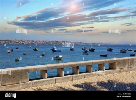 Cascais port and streets of the old town Stock Photo - Alamy