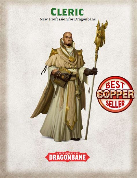 Cleric Profession For Dragonbane Emerald Mage Games Drivethrurpg