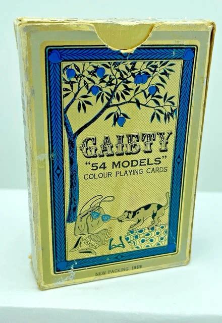 Gaiety Models Colour Nude Playing Cards No Complete Set Picclick Uk