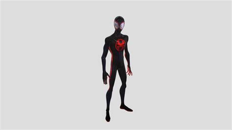 Spider Man Miles Morales Fortnite 3d Model By Tntguy D9a9d11