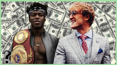 How Much Money Did Logan Paul And Ksi Make During The Boxing Match Youtube