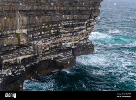 Iconic Sea Stacks Downpatrick Head Also Dun Briste County Mayo