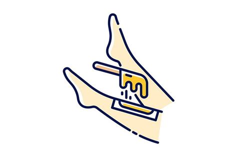 Shin hot waxing beige color icon Peluqueria logotipo Depilacion Depilación cera