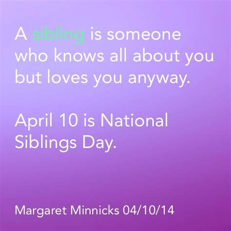 April 10 Is National Siblings Day Article