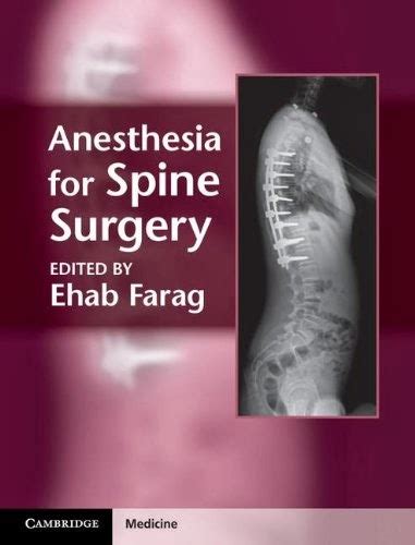 Anaesthesia-Database: Anesthesia for Spine Surgery