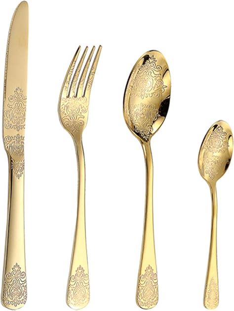 Luxurious Gold Flatware Sets for Special Occasions