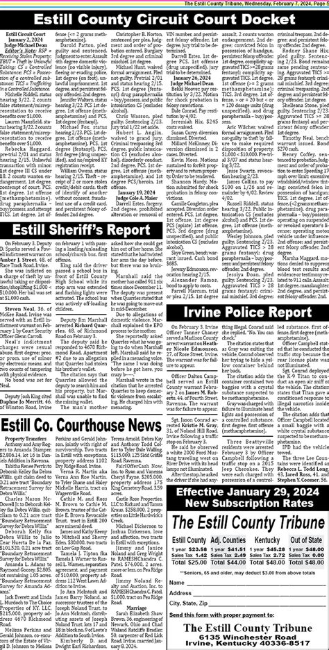 The Estill County Tribune