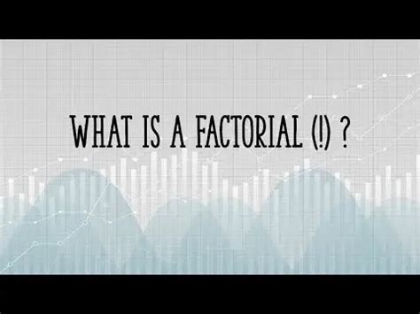 Factorial Definici N Simple Ejemplos Y Distribuci N Statologos