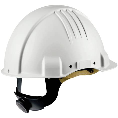 3M G3501MW G3501M-VI Hard Hat EN 50365 White | Rapid Electronics