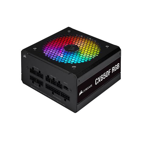 Corsair CX650F RGB Black Netzteile 650 Watt 120 Mm 80 Plus