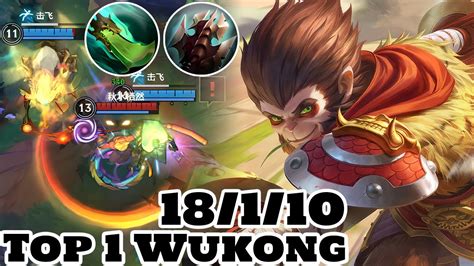 Wild Rift Wukong Top Wukong Gameplay Rank Challenger Youtube