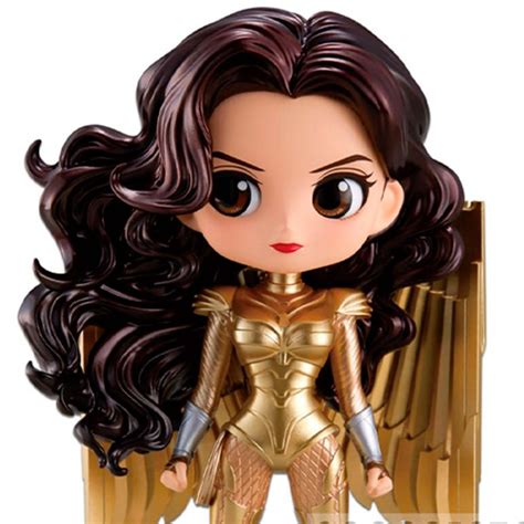 Q Posket Mulher Maravilha 1984 Banpresto Wonder Woman Golden Armor Em