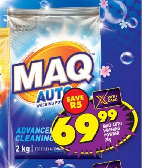 Maq Auto Washing Powder 2kg Offer At Shoprite