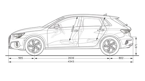 Layer Dimensions Audi A Sportback A Home