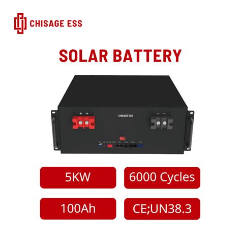 51 2V 48V100ah 5kwh Rechargeable Stackable Solar Storage System Lithium