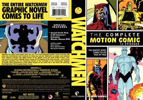 Watchmen Motion Comic Dvd By Thedvdguy03 On Deviantart