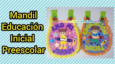 Mandiles D A De La Educaci N Inicial Preescolar Kinder Prekinder